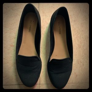 Black flats